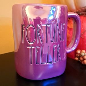 New old stock Rae Dunn "FORTUNE TELLER" coffee mug